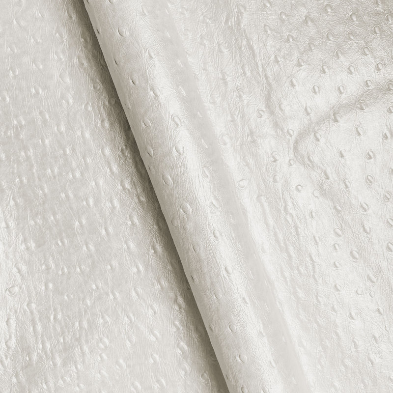 Danae Oswald Pearl Faux Leather Fabric
