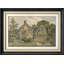 Rustic Countryside Green Forest Tree Barn Landscape, reproduction d'art sur papier-91356534-91356535
