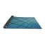 Tapis bleu/noir à motifs Curwood-1826712110