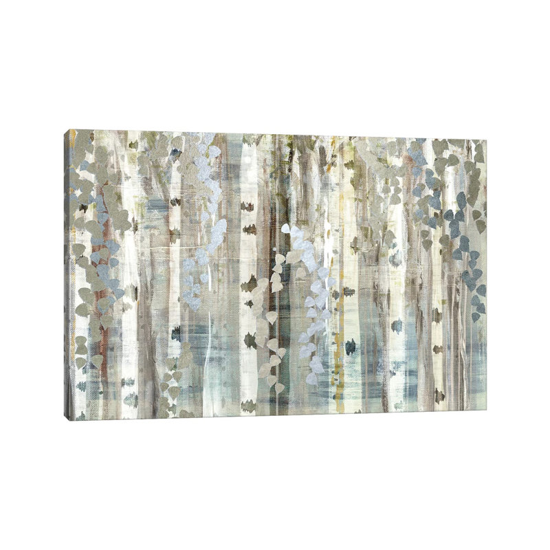 Birch Wood Meadow by Susan Jill - Print on Canvas, Wrapped Canvas, 101.6 cm H x 66.04 cm W x 1.91 cm D