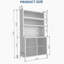 6 Level Flip Door Pantry Cabinet