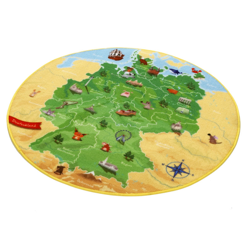 Area Rug, Round 130cm