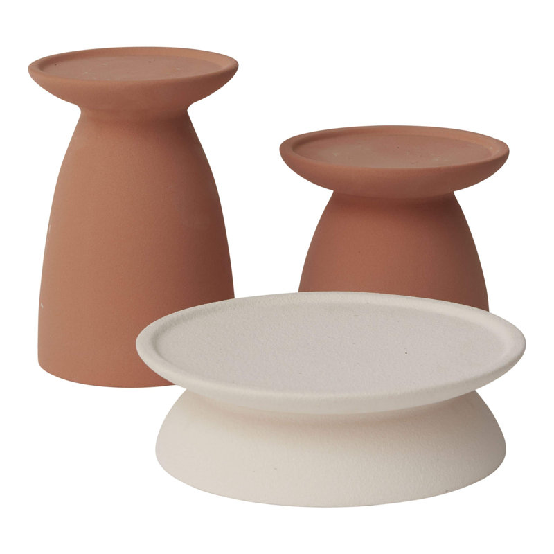 Sue 6" Ceramic Tabletop Candle Accessories