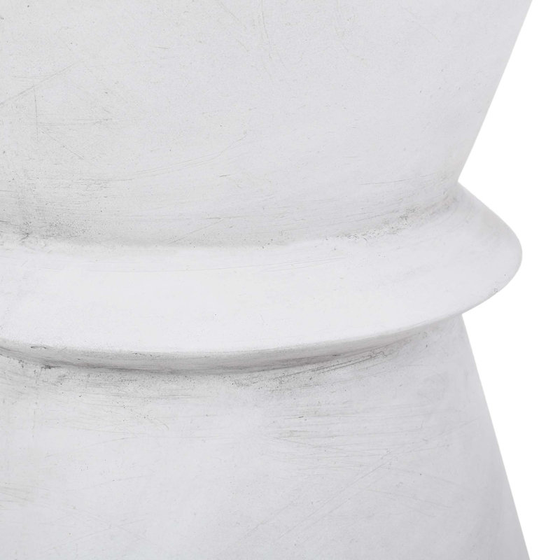 Lightweight Concrete Side Table for Outdoor Elegance