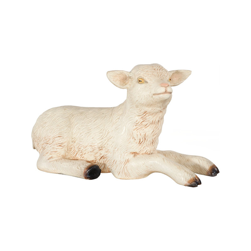 Sculpture de chèvre, pose, gelcoat
