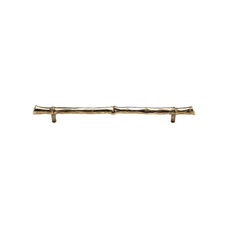 Bamboo Bar / Handle Pull, Silicon Bronze Brushed