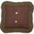 Tea Cabin Plaid Cotton Reversible Throw Pillow