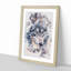 The Eyes of a Wolf - Picture Frame Graphic Art-56924696-56924697