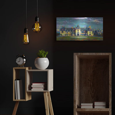 'United States North Carolina Asheville Biltmore Estate' by Pedro Gavidia Metal Wall Art, 24" x 12"