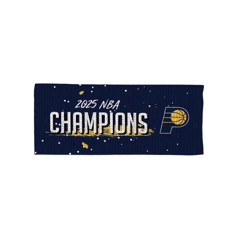 Serviette NBA Indiana Pacers Courtside Cooling, Bleu marine Indiana Pacers Courtside