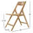 Folding Teak Patio Dining Chair