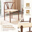Ensemble de 6 chaises de salle à manger Wishbone-2141401493