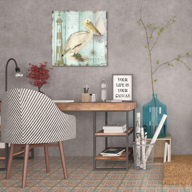 1 Piece Wrapped Canvas Wall Art, 121.92cm H x 121.92cm W