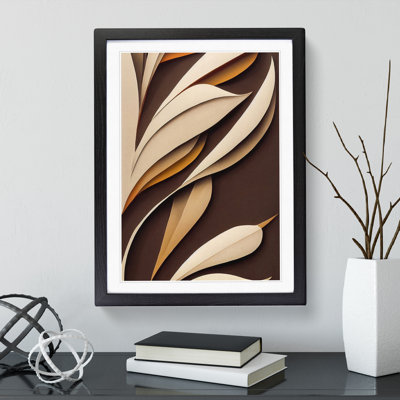 Contemporary Feathers - Framed Print