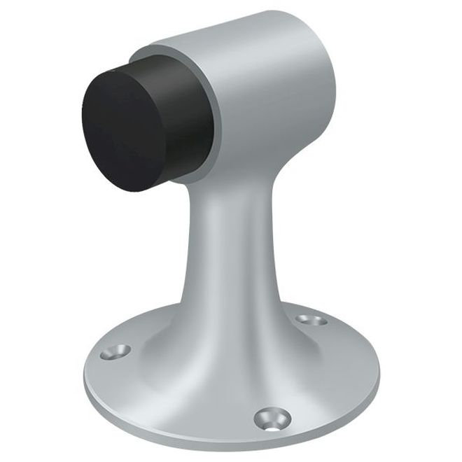 Door Stop, Brushed Chrome