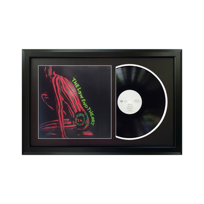 A Tribe Called Quest «The Low End Theory», disque encadré avec passe-partout noir