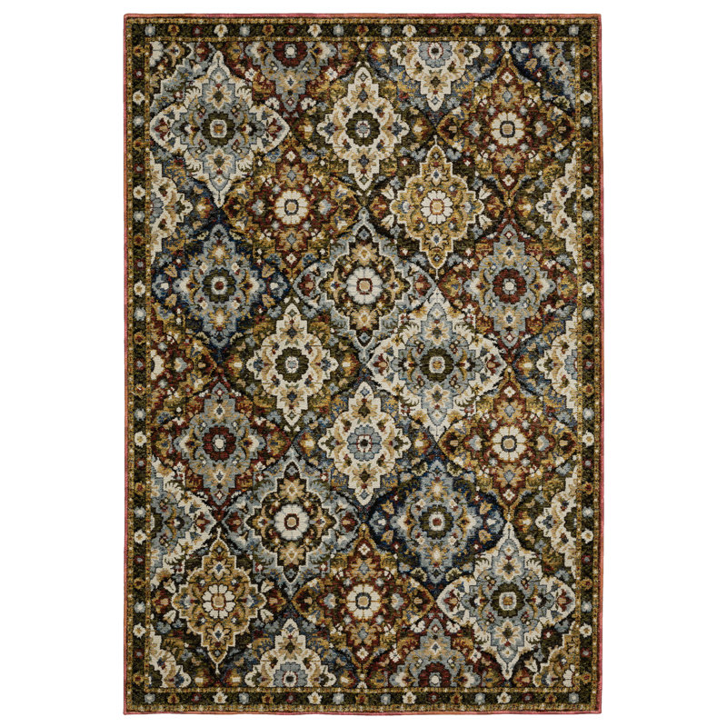 Kysia Oriental Indoor Rug, Rectangle 1'10" x 3'2"