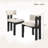 Modern Upholstered Dining Chairs Set of 2, Mid-Century Kitchen & Dining Room Accent Chairs for Dining, Game Room, Living Room-1880329089