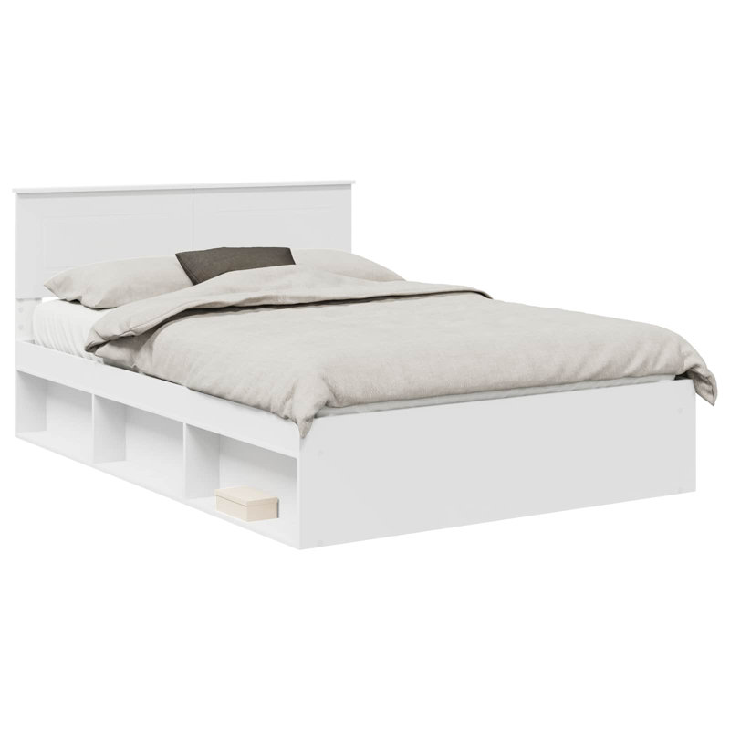 Bed, European Double (140 x 200 cm), White