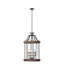 Lustre cylindrique 6 lumières lanterne Arkaitz-1400573220