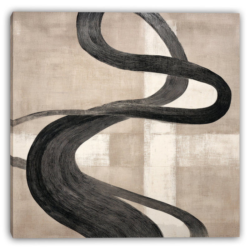 «Bold Pathway», art mural sur toile tendue, H 20 po x l 20 po
