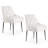 Dining Chairs (Set of 4) Mid Century Modern Kitchen Chair Comfortable Upholstered Faux Leather Dinner Chairs for Kitchen Dining Room-738935656