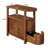 Solid Wood End Table With 2 Drawers, Fully Assembled Narrow Side Table, Slim Nightstand For Bedroom, Small Spaces, Living Room-180937746