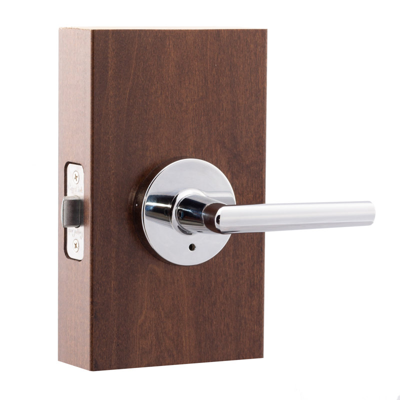 Residential Privacy (Bed & Bath) Door Lever, Polished Stainless