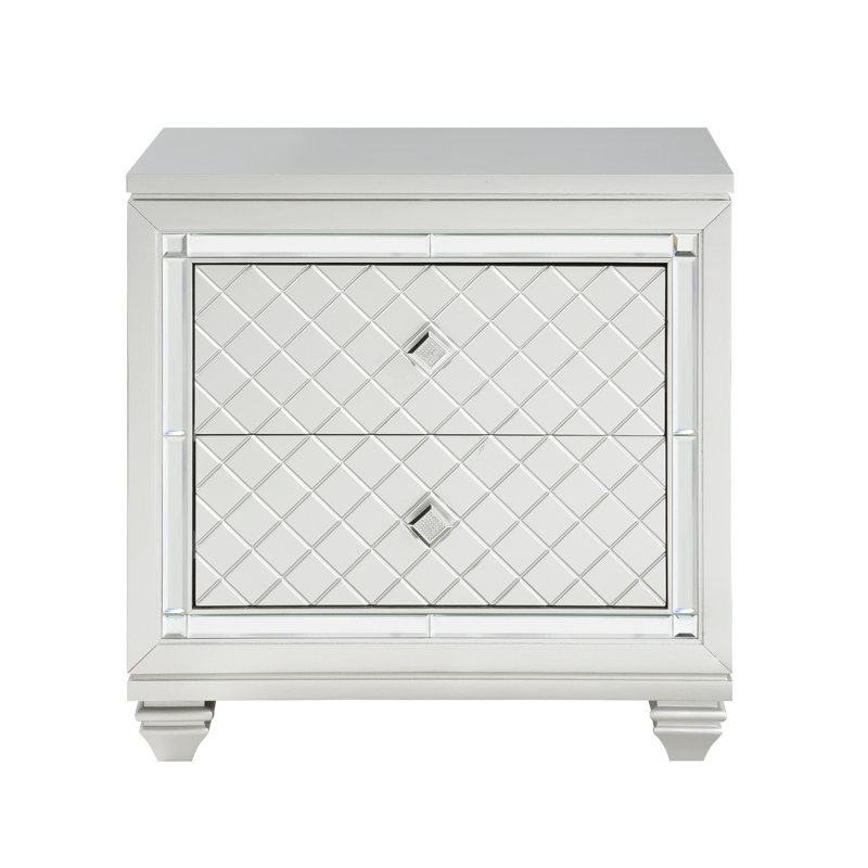 Pip Solid + Manufactured Wood Nightstand