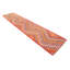 Runner 80 cm x 391 cm Geometric Wool Hand Woven Kilim