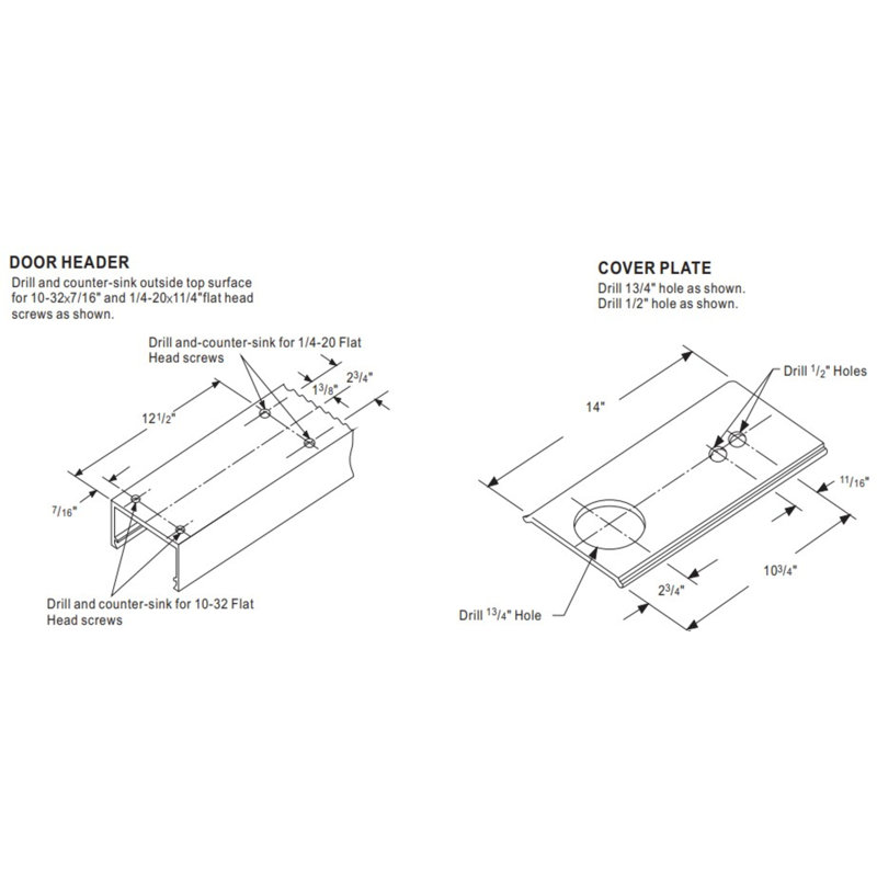 Duronodic Grade 1 Overhead Concealed Heavy-Duty Door Closer with 105° Swing Radius