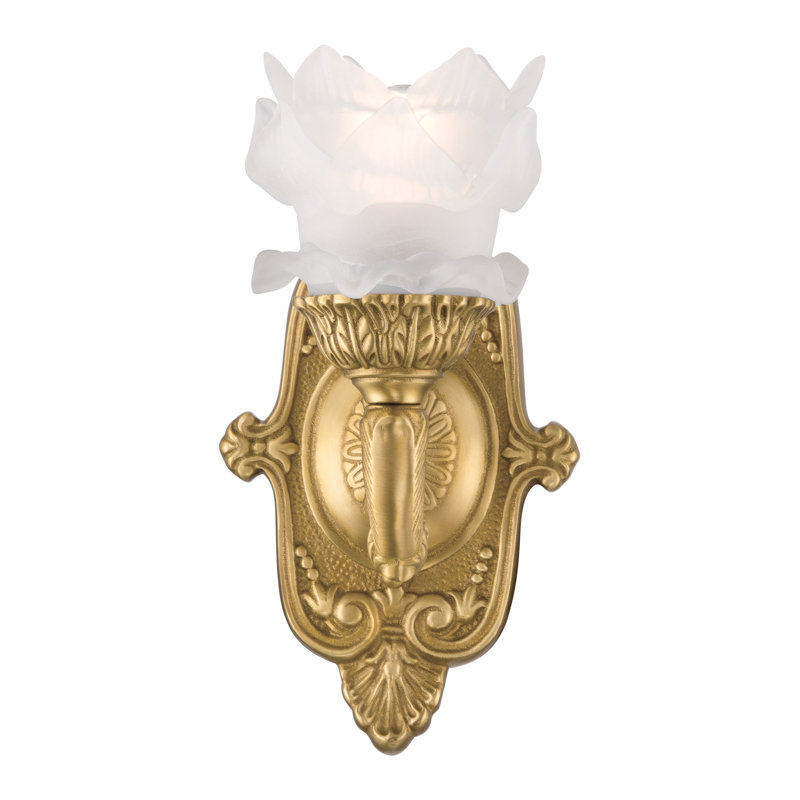 5.25'' Aged Brass Sconce