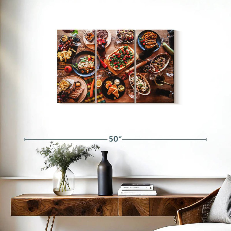 Yarlin Food Feast, 20" H x 33" W