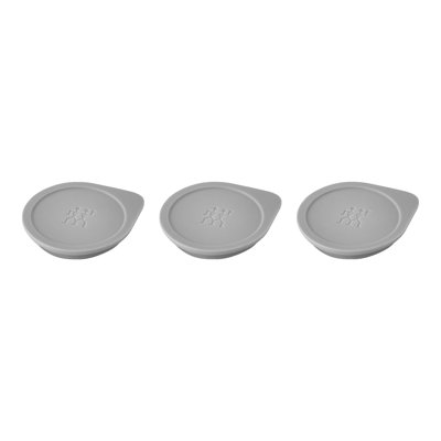 Ensemble de positionneurs d'étiquettes Fresh & Save CUBE, 3 pièces, gris
