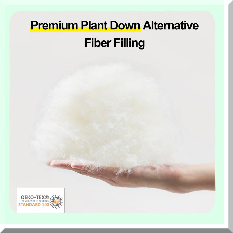 SleepLux Gel Support Pillows - Fluffy Down Alternative for Side Sleeping. Enjoy the comfort of luxury hotel pillows with our soft and supportive bed pillows.