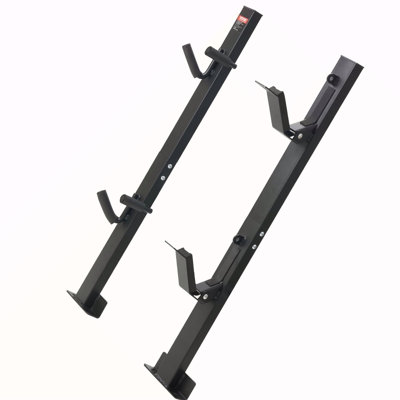 Support de coupe-herbe, support de coupe-herbe à 2 places, support de porte-garniture avec verrou de mot de passe en alliage de zinc, support de coupe-herbe sur support de camion de paysage monté sur remorque, paire