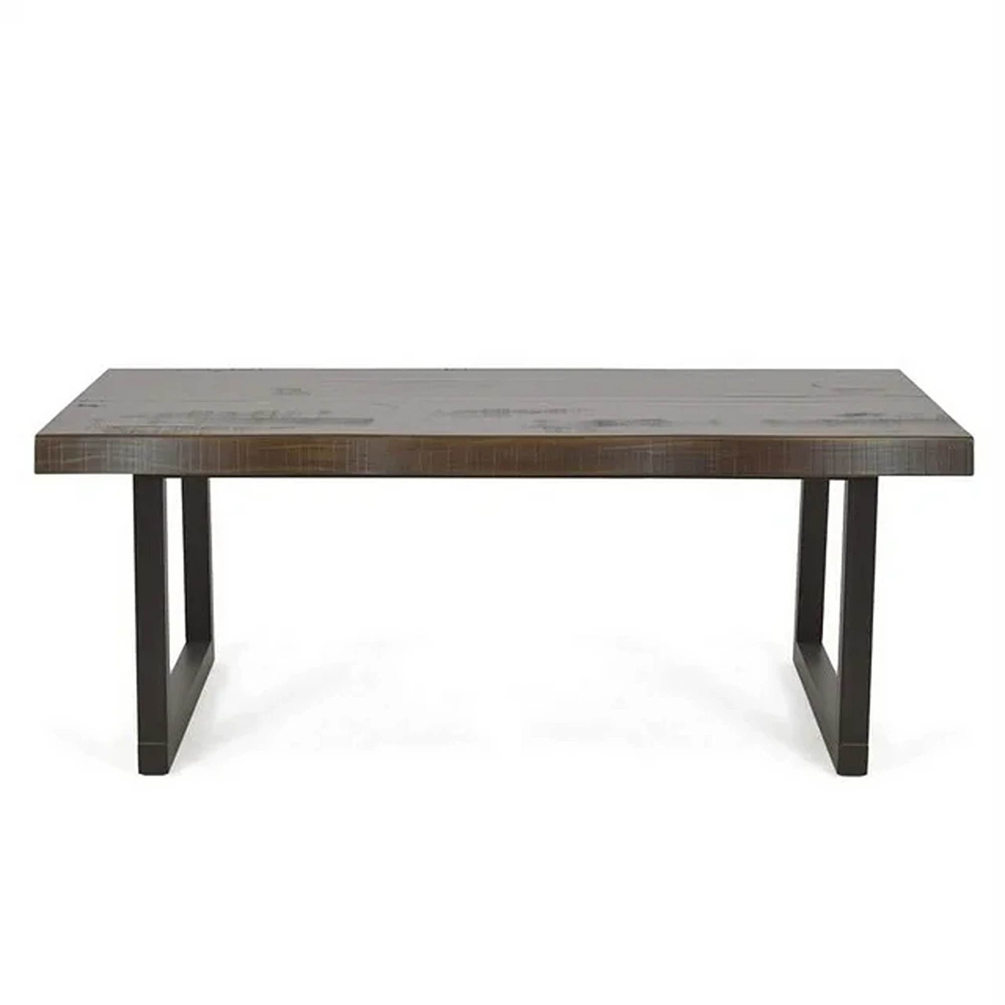 Gracie Oaks Sehnaz Solid Wood Sled Coffee Table & Reviews | Wayfair