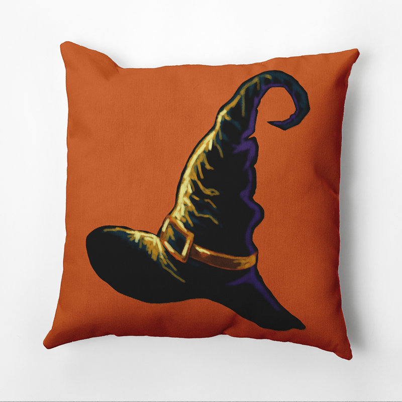 Reversible Throw Pillow,  16"x16", Black