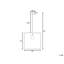 Laura 1 - Light Square/Rectangle Pendant-36299897