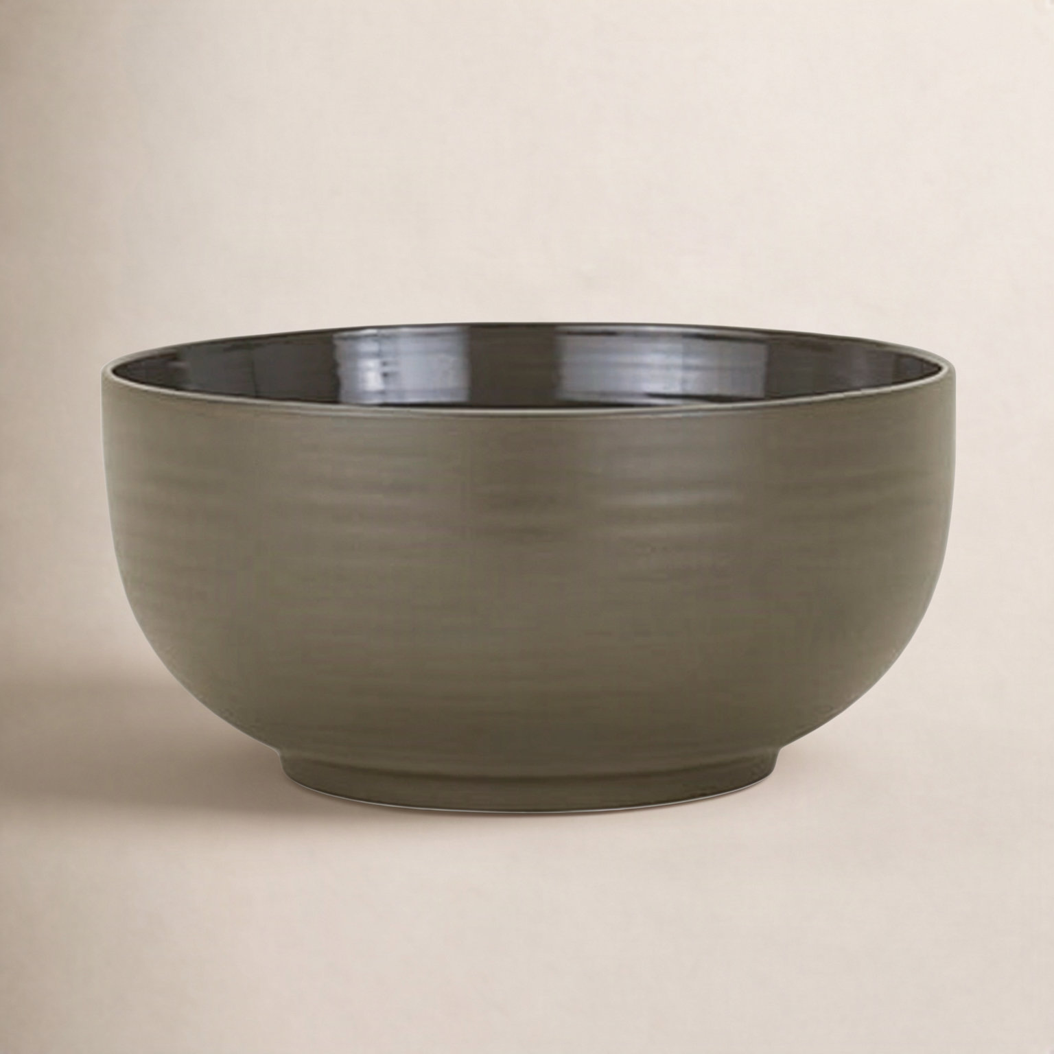Holmestrand Serving Bowl, Olive