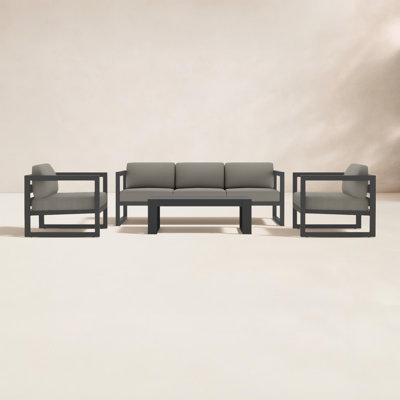 Avion 5 - Person Patio Conversation Set with Cushions