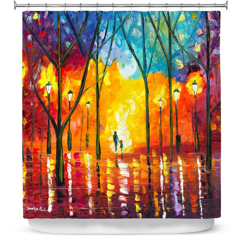 Floral Shower Curtain