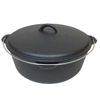 Cuisiland Cast Iron Round Dutch Oven