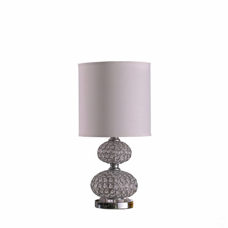 Lampe de table rétro d'inspiration cristal