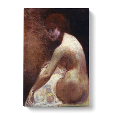Nude by Fujishima Takeji - Wrapped Canvas
