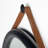 Solid Wood Round Wall Mirror-1532150622