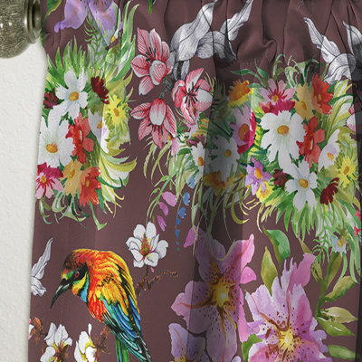 Velvet Blackout Single Curtain Panel