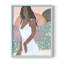 Curly Lady I, reproduction encadrée - bois massif-30457457-30457460