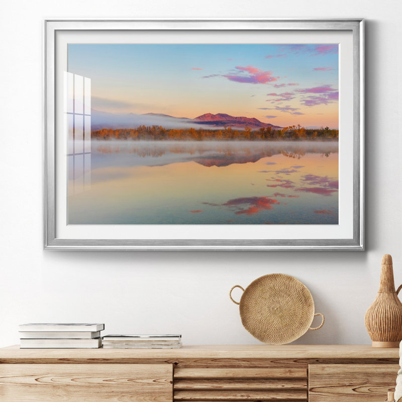 " Waterton Lakes ", Silver, 22.5" H x 30.5" W x 1" D