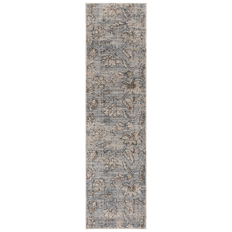 Grove 634 Performance Floral Rug, Runner 2'2" x 8'